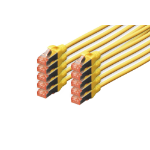 Digitus CAT 6 S/FTP patch cord, 10 units