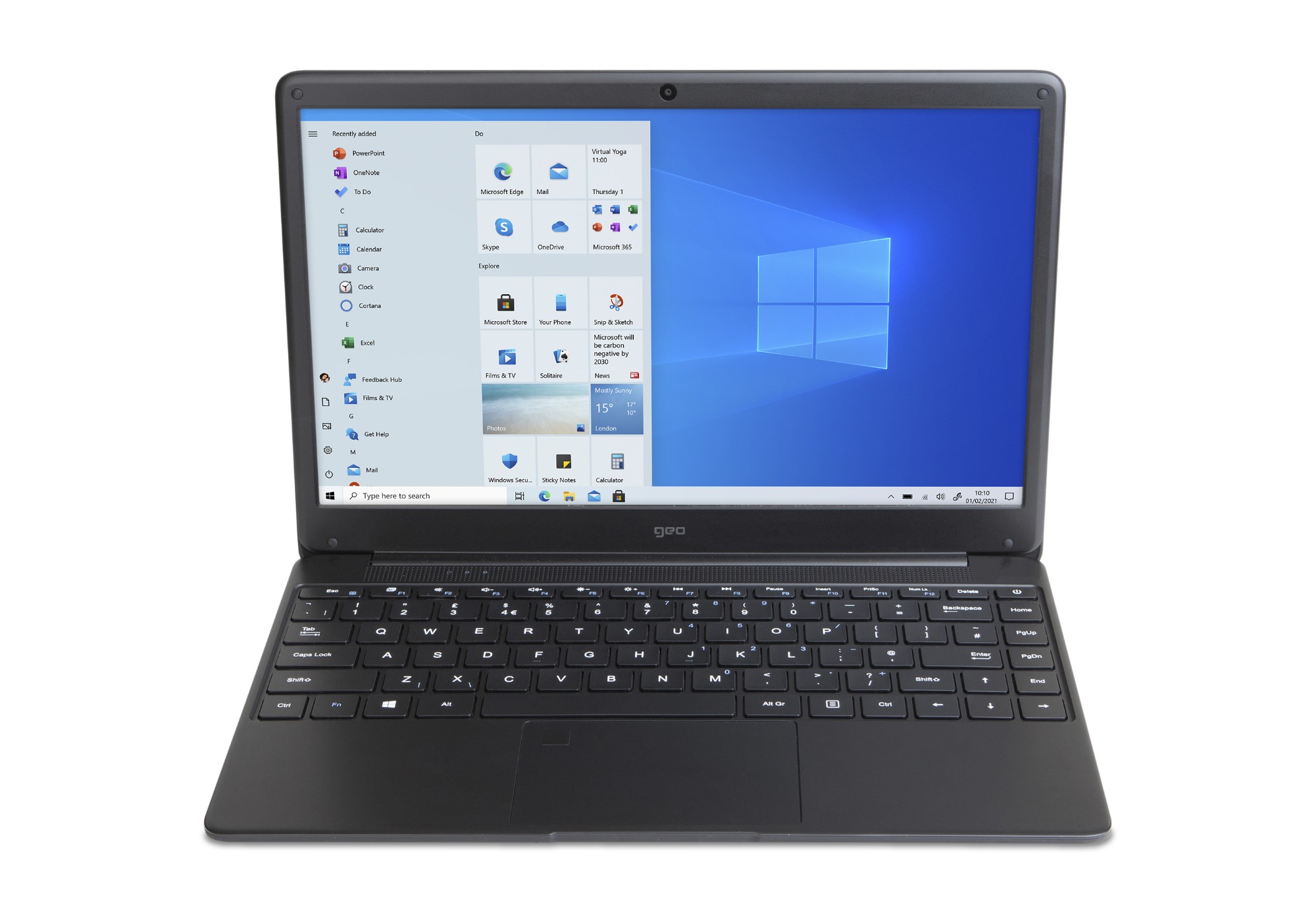 Geo Computers Infinity GeoBook 340 14-inch Business Laptop Intel Core-i3, 8GB RAM, 256GB SSD