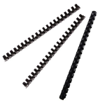 ValueX Binding Comb A4 6mm Black (Pack 100) 6200102