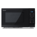 Sharp 25L Freestanding Digital Solo Microwave - Black