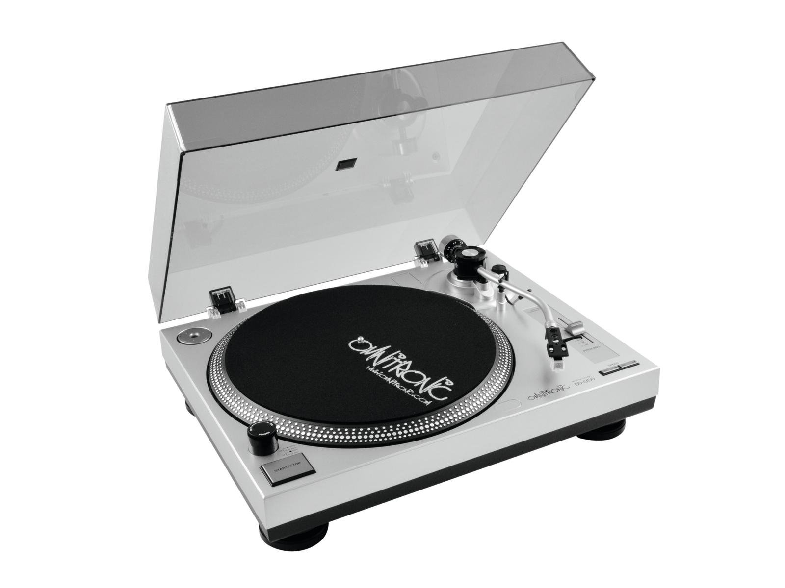 Omnitronic BD-1350 Belt-drive DJ turntable Silver