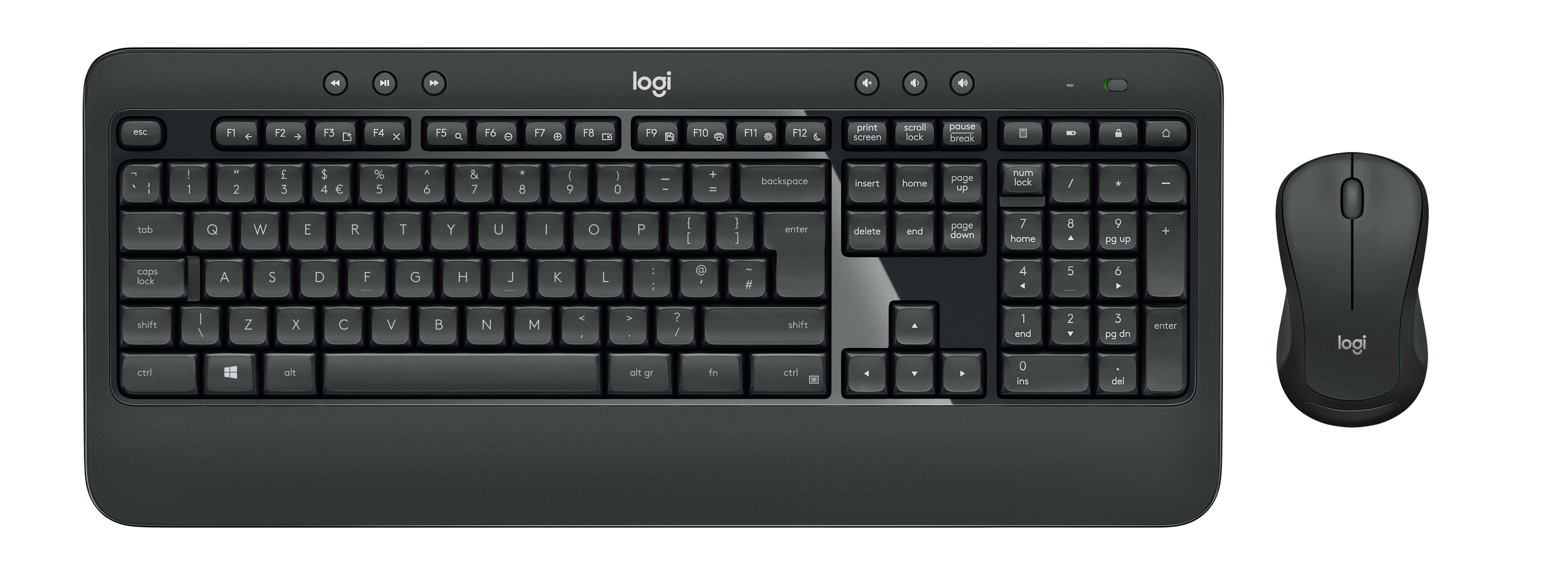 Image of Logitech MK540 ADVANCED Wireless Keyboard and Mouse Combo