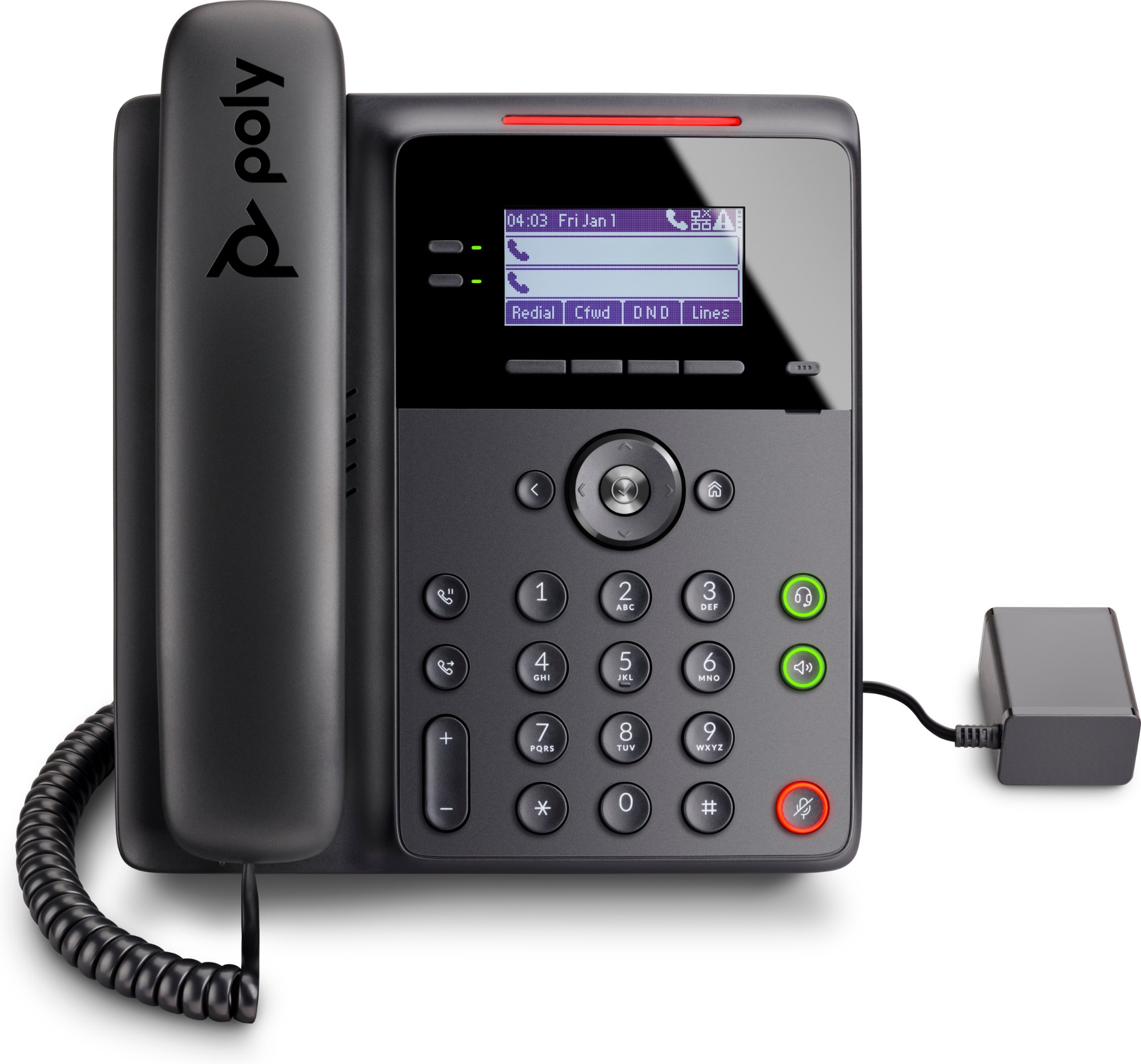Photos - VoIP Phone HP POLY Edge B10/20/30 Power Supply  - 5V/1A 85W94AA#ABU (100 Pieces)