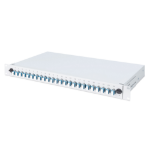 Digitus Fiber Optic Sliding Splice Box, 1U, Equipped, LC, OM4