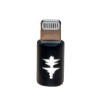 Mic-Lock Mini Lightning - Protection against Eavesdropping - Black