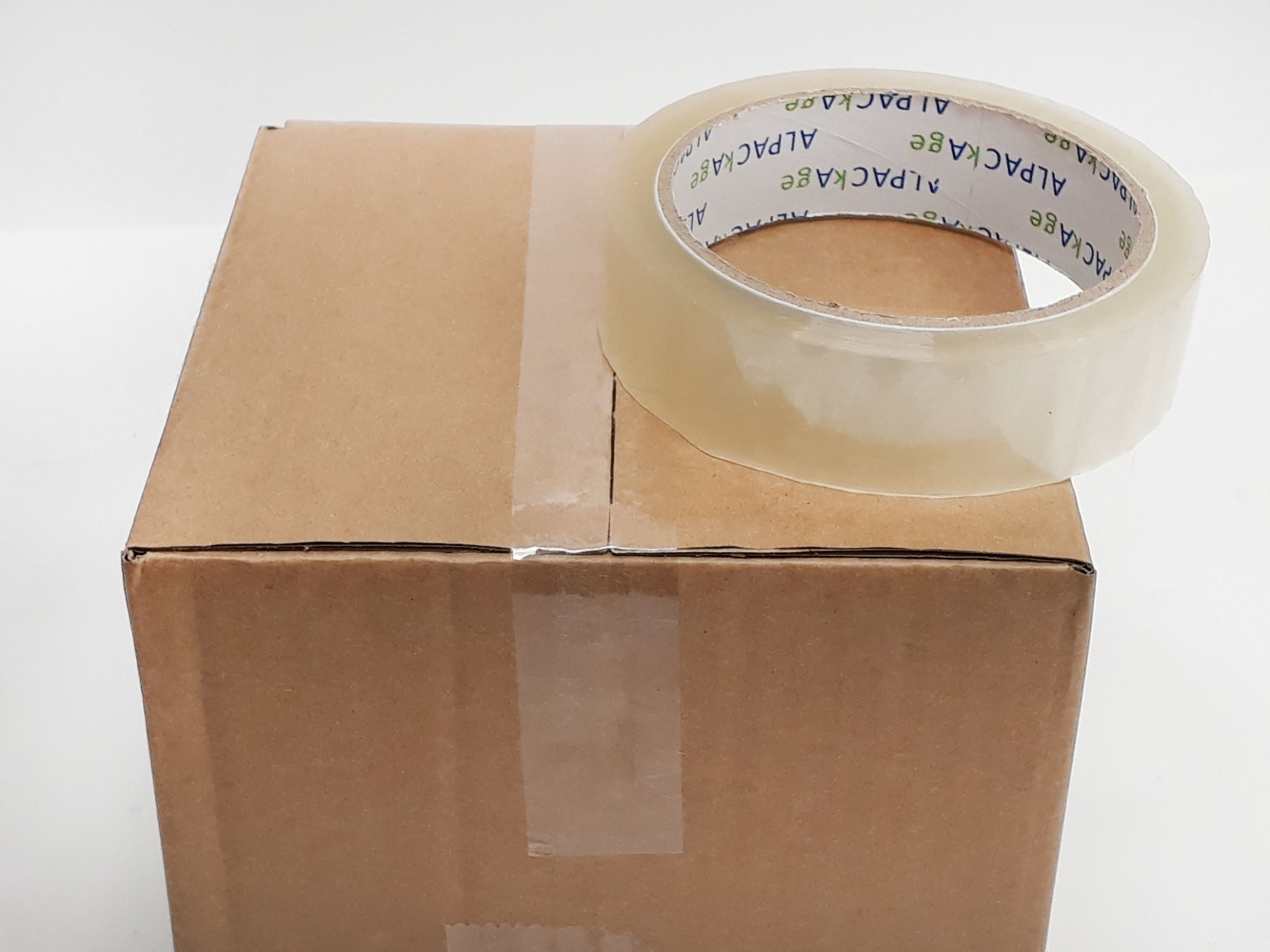 Image of CTS Wholesale BOX of 72 Rolls Clear BOPP Stationery Tape 19mm 66m 35