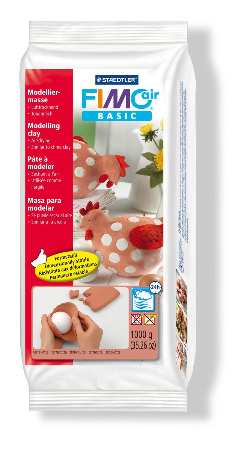 Staedtler FIMOair basic 8101 Modeling clay 1 kg Terracotta