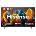 Hisense 43E7NQTUK TV 109.2 cm (43") 4K Ultra HD Smart TV Wi-Fi Black 350 cd/m²