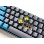 Ducky One3 Daybreak SF keyboard Gaming USB UK English Blue, Grey, Yellow