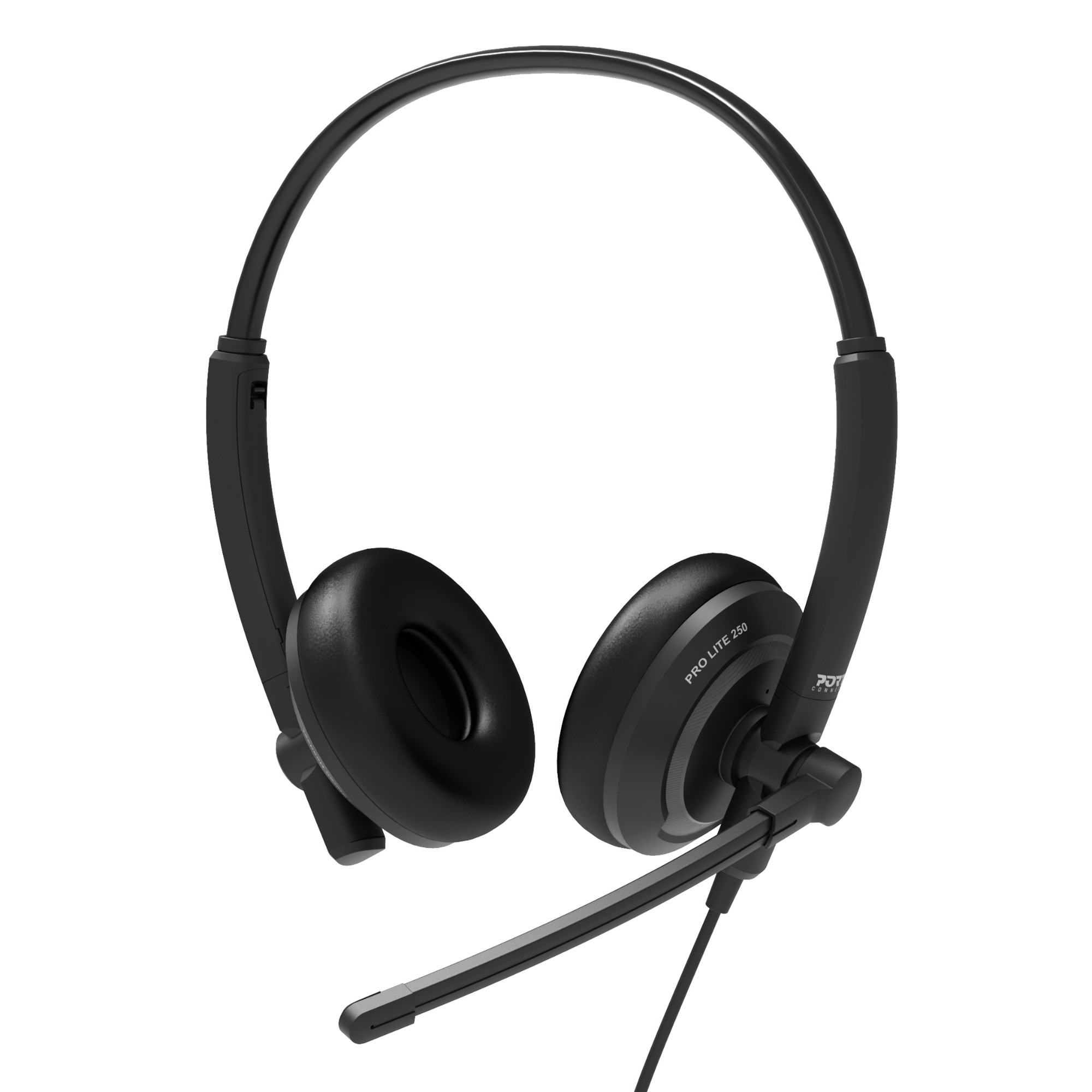 Port Designs Black Port Connect 912005 Headphones/Headset Wired Head-Band Ca