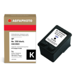 AgfaPhoto APHP350B inktcartridge 1 stuk(s) Compatibel Normaal rendement Zwart