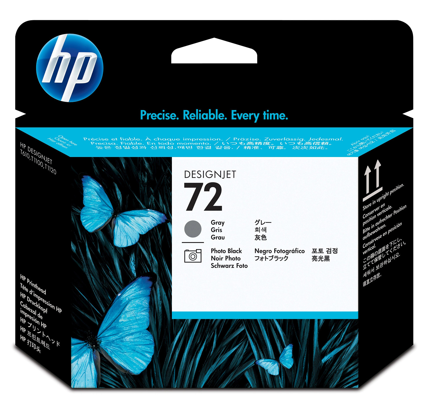 HP C9380A/72 Printhead gray + black for HP DesignJet T 1100/1200/1300/