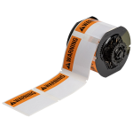 Brady B33 Series High Adhesion Glossy Polyester Preprinted Warning Labels