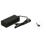 2-Power 2P-GX20P92529 power adapter/inverter Indoor 65 W Black