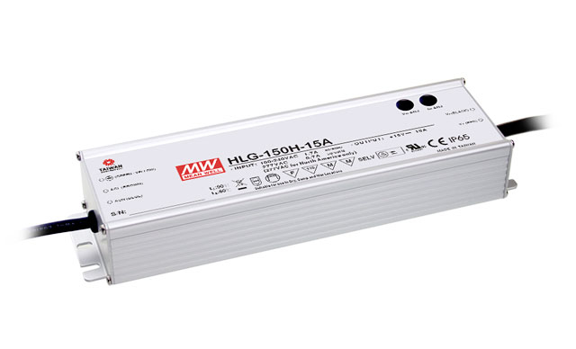 HLG-150H-24B MEAN WELL MEAN WELL HLG-150H-24B - Metallic - 90 - 305 V - 47 - 63 Hz - 68 mm - 38.8 mm - 228 mm