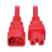 Eaton P018-010-ARD power cable Red 122" (3.1 m) C14 coupler C15 coupler