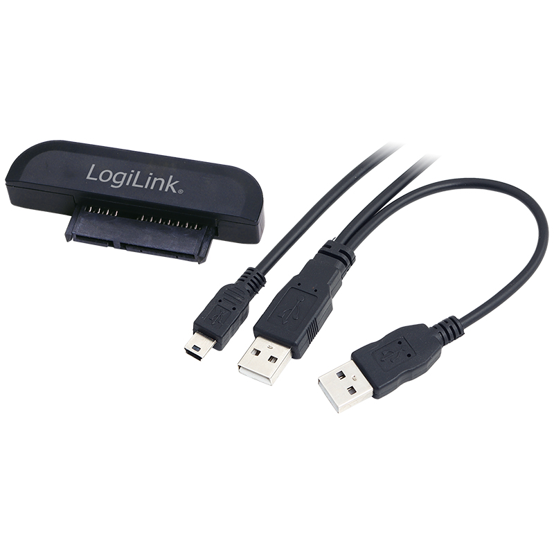 Photos - Network Card LogiLink USB 2.0/SATA interface cards/adapter AU0011A 