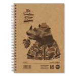 RHINO SRTWA5-8-P writing notebook A5 160 sheets Light brown