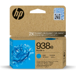 HP 4S6X9PE/938E Printhead cartridge cyan Evomore, 800 pages ISO/IEC 19752 for HP OJ Pro 9100