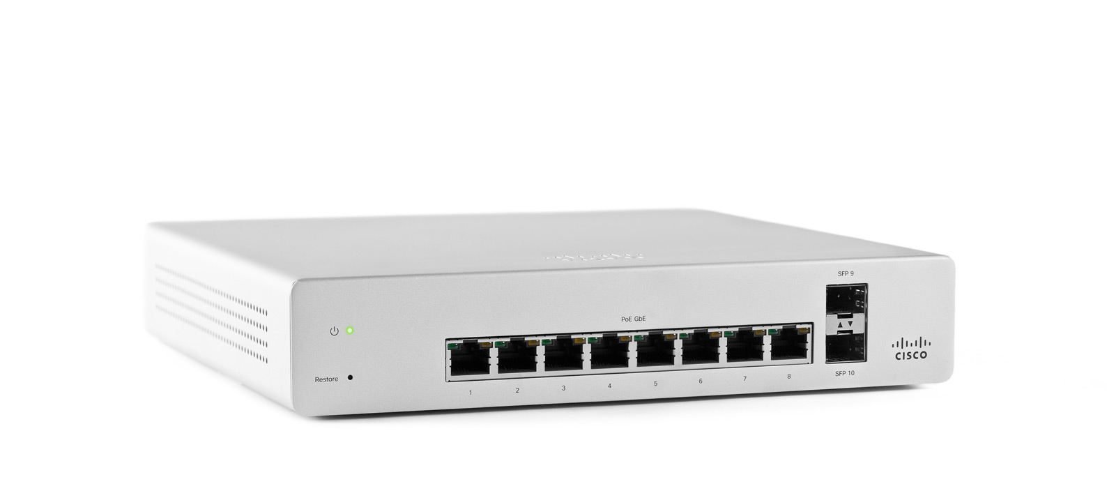 Cisco Meraki MS220-8 Managed L7 Gigabit Ethernet (10/100/1000) Silver