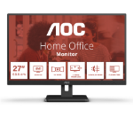 AOC E3 Q27E3UAM computer monitor 68.6 cm (27") 2560 x 1440 pixels Quad HD Black