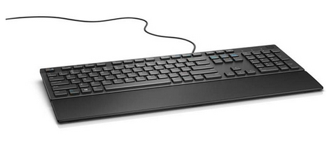Image of DELL KB216 keyboard QWERTY Nordic Black