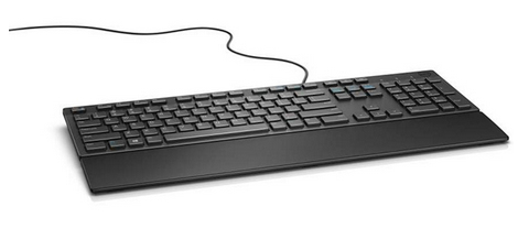 580-ADIR DELL KB216 - Full-size (100%) - Wired - QWERTY - Black
