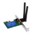 TARGET 300mbps N300 PCI Express Wireless Adapter with Additional Low Profile Bracket (Bulk Packaged/Poly Bag)