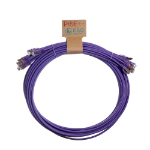 Cablenet 1m Cat6a RJ45 Violet S/FTP LSOH 26AWG Snagless Booted Patch Lead (PK 10)  Chert Nigeria