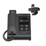 AudioCodes RXVCAM10-B17 IP phone Black TFT