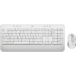 Logitech Signature MK650 Combo For Business keyboard Mouse included Office RF Wireless + Bluetooth QWERTY US English White