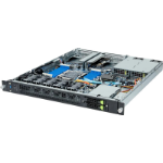 GIGABYTE E163-Z30-AAB1 AMD SoC Socket SP5 Rack (1U) Zwart, Staal