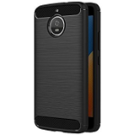 JLC Motorola E4 Plus Brushed Silicone - Black