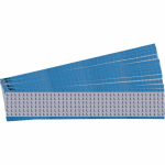 Brady AF-L-PK self-adhesive label Rectangle Permanent Blue 900 pc(s)