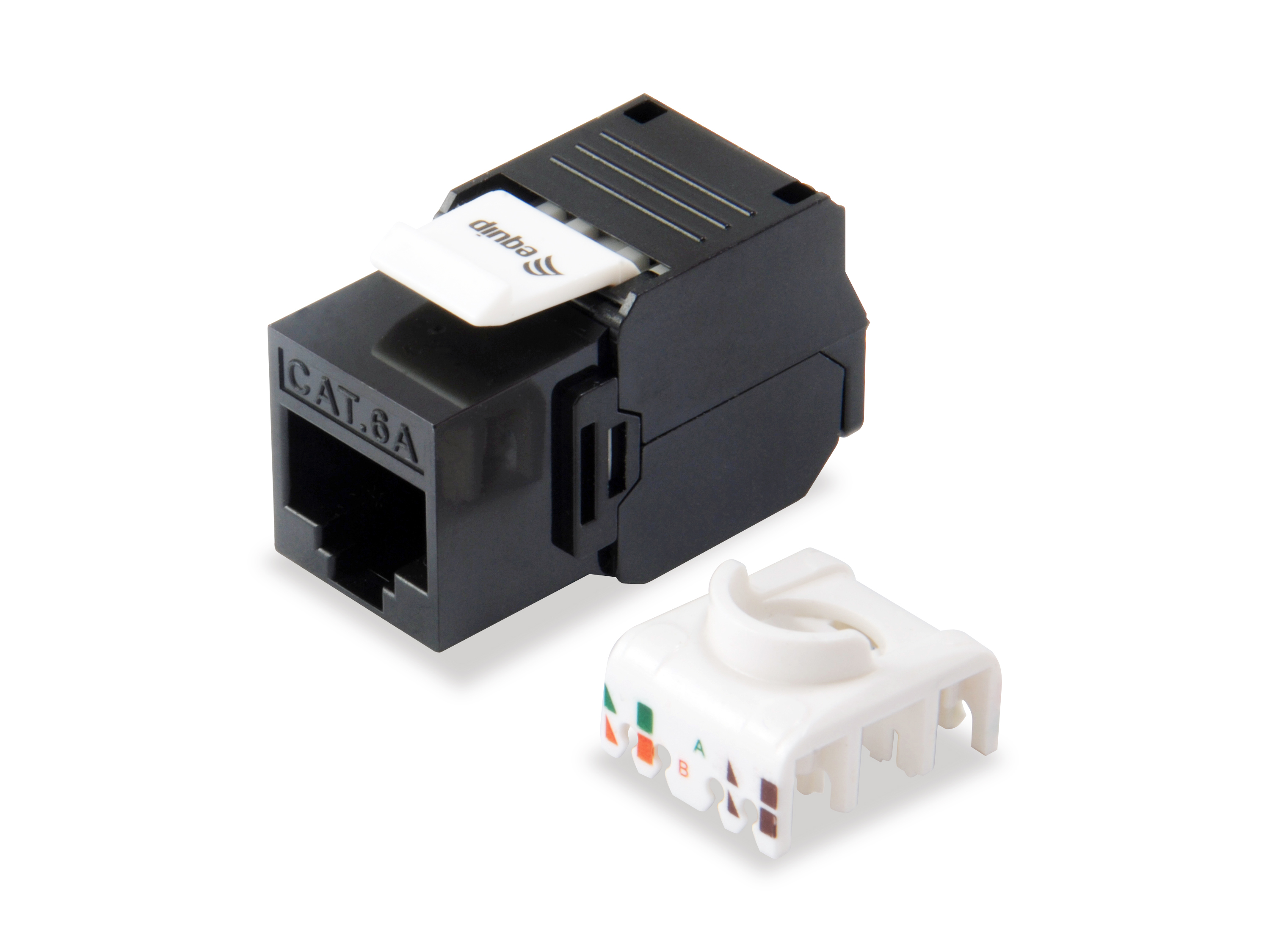 Image of Equip Cat.6A Unshielded Keystone Jack Toolfree