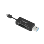 MBeat MB-OTG32D card reader USB/Micro-USB Black