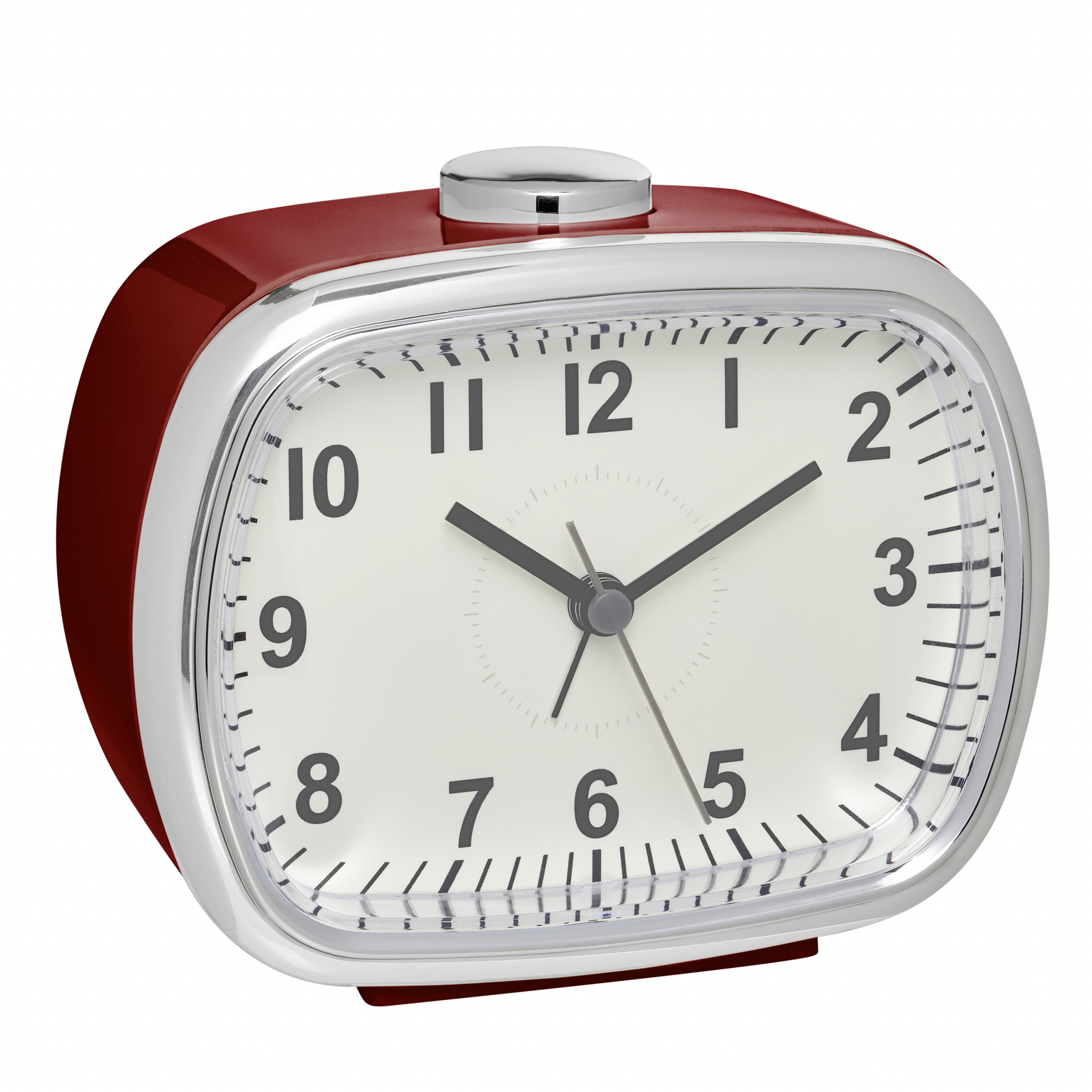 Image of TFA-Dostmann Electronic alarm clock red - Quartz alarm clock -...