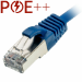 Cablenet 1m Cat6a RJ45 Blue U/FTP LSOH 30AWG Slim Snagless Booted Patch Lead