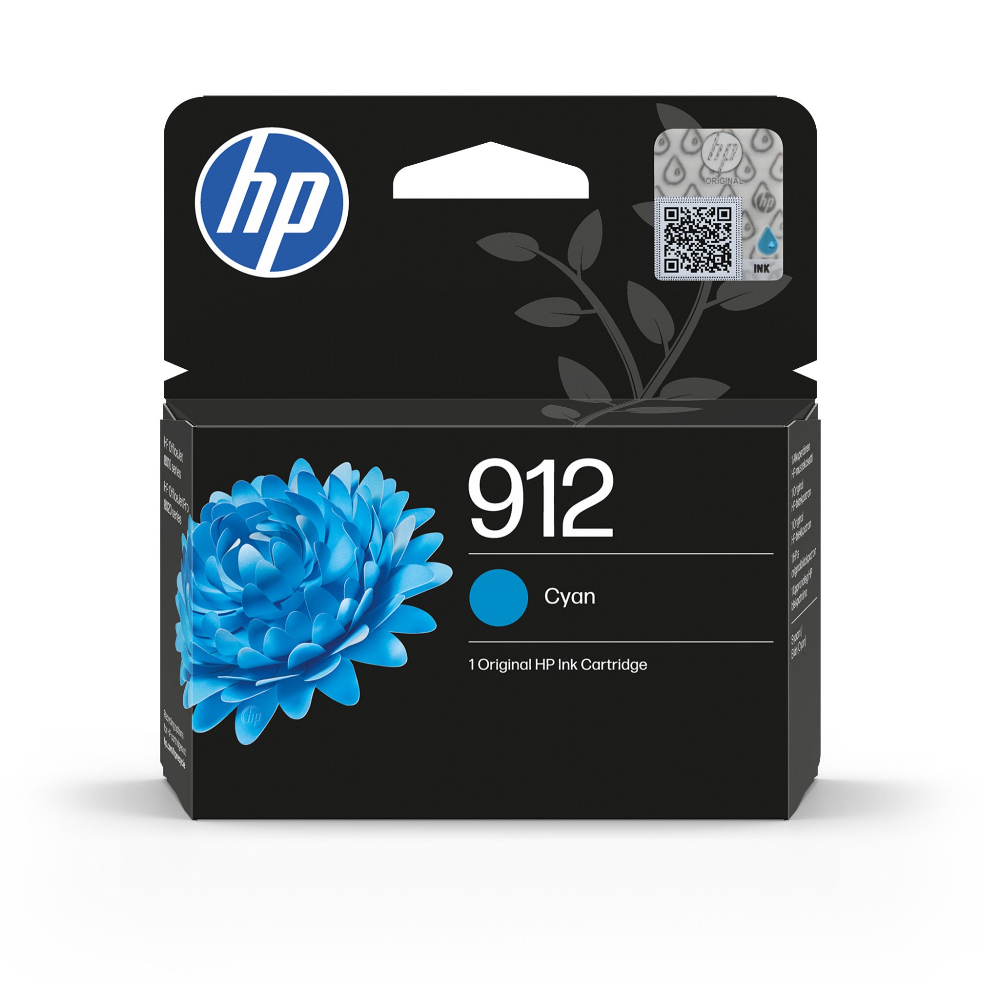 Hp Cyan 3Yl77ae/912 Ink Cartridge 315 Pages 2.93Ml For Oj Pro 8010