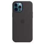 Apple iPhone 12 Pro Max Silicone Case with MagSafe - Black