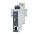 Perle SR-100-ST2U network media converter 100 Mbit/s 1550 nm Multi-mode White, Grey