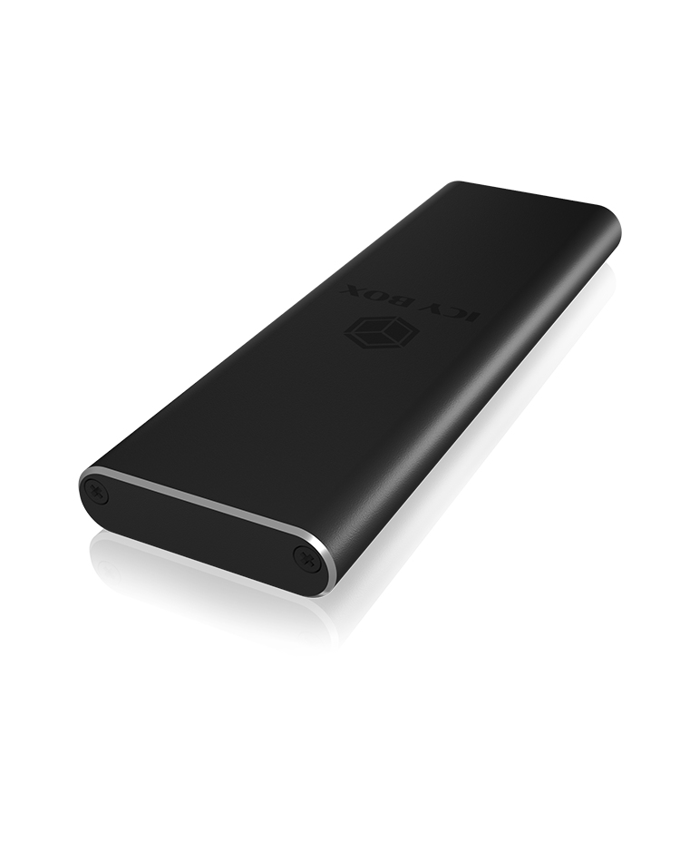 Image of ICY BOX IB-183M2 SSD enclosure Black M.2