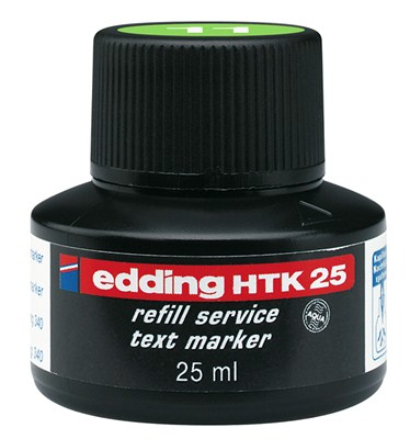 Photos - Felt Tip Pen Edding HTK 25 marker refill Light Green 25 ml 1 pc(s) 4-HTK25011 