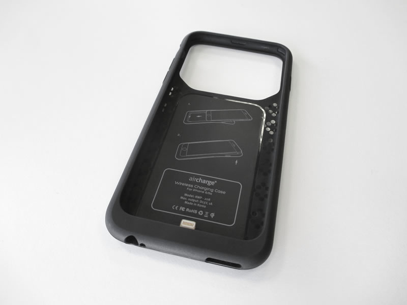 Aircharge AIR0139 mobile phone case Cover Black. White