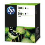 HP D8J45AE/301XL Printhead cartridge black high-capacity twin pack, 2x480 pages ISO/IEC 24711 8ml Pack=2 for HP DeskJet 1000/1010/Envy 5530/OfficeJet 4630