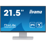 iiyama ProLite computer monitor 54,6 cm (21.5") 1920 x 1080 Pixels Full HD LCD Touchscreen Tafel Wit