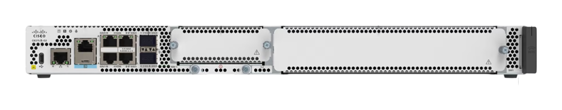 Cisco C8375 wired router 5 Gigabit Ethernet. 10 Gigabit Ethernet. Giga