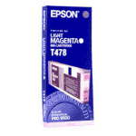 Epson C13T478011/T478 Ink cartridge light magenta 220ml for Epson Stylus Pro 9500