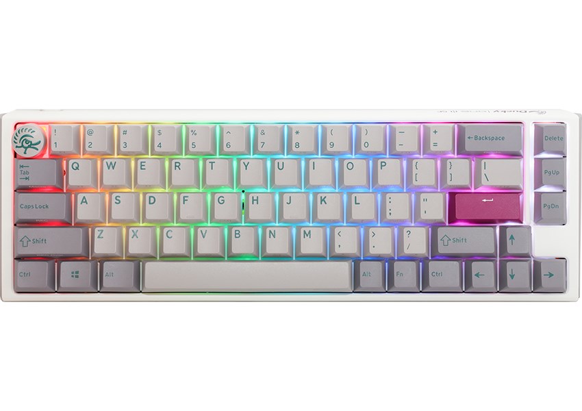 DUC ky One 3 SF keyboard Gaming USB QWERTZ German Grey