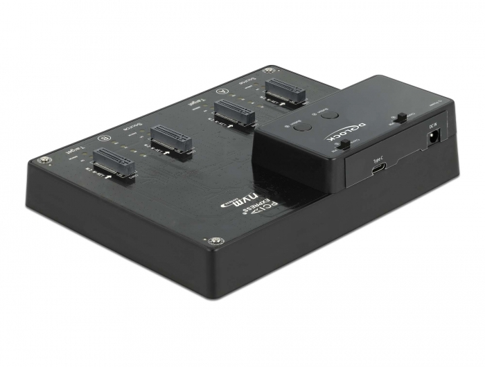 Image of DeLOCK 64124 storage drive docking station USB 3.2 Gen 2 (3.1 Gen...
